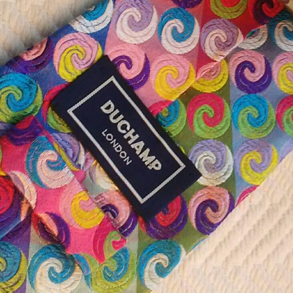 Rare Duchamp London Blue Label Silk Tie 1/500 - Picture 6 of 6